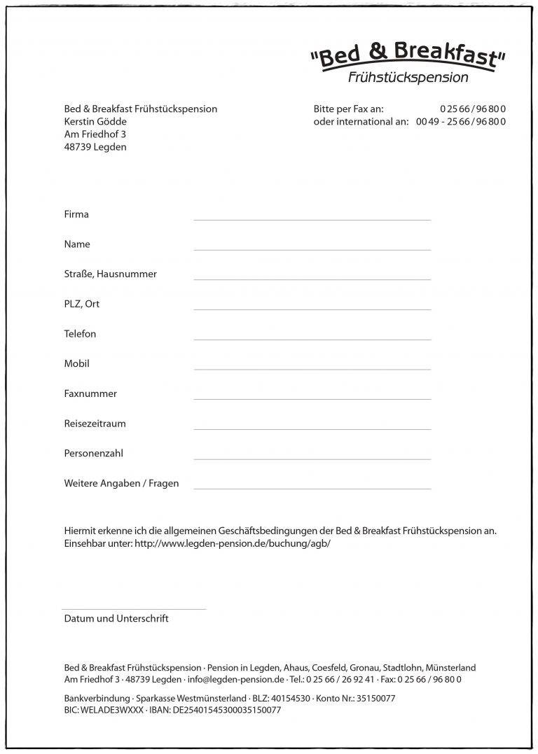 Kontakt Formular